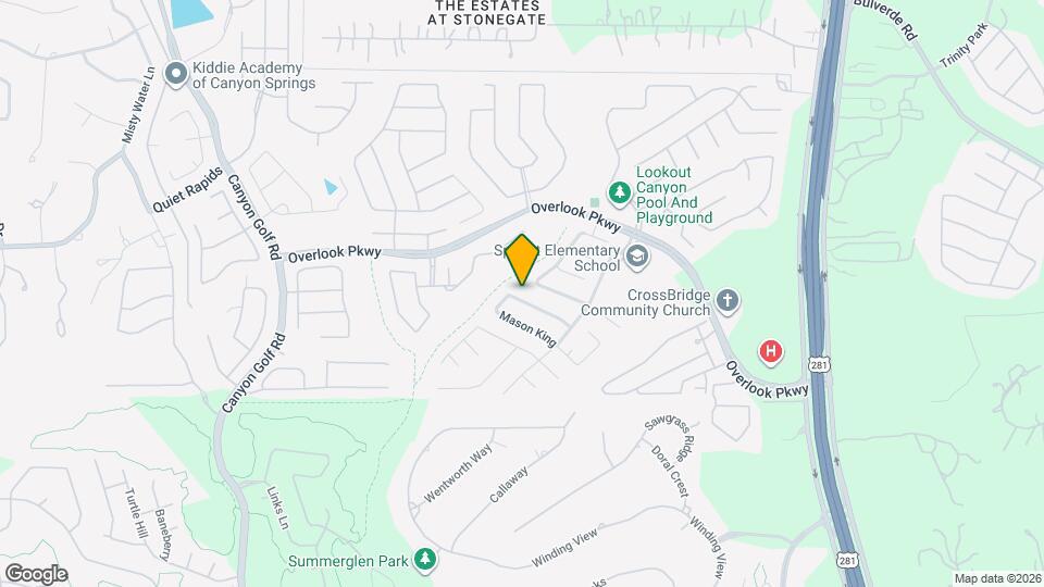 1615 Spice Spring Mapa y Detalles de la Ubicación