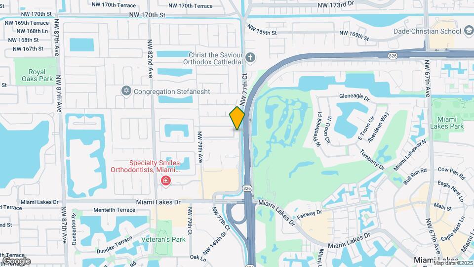 15957 NW 77th Pl Map and Location Details