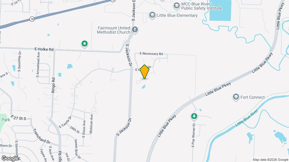 20101 E 24th Terrace Ct S Map and Location Details