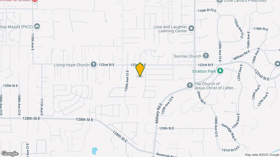 12317 121st Ave Ct E Map and Location Details