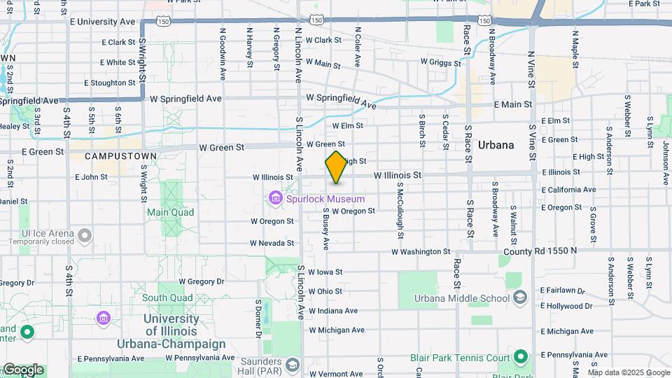 710 W California Ave Map and Location Details