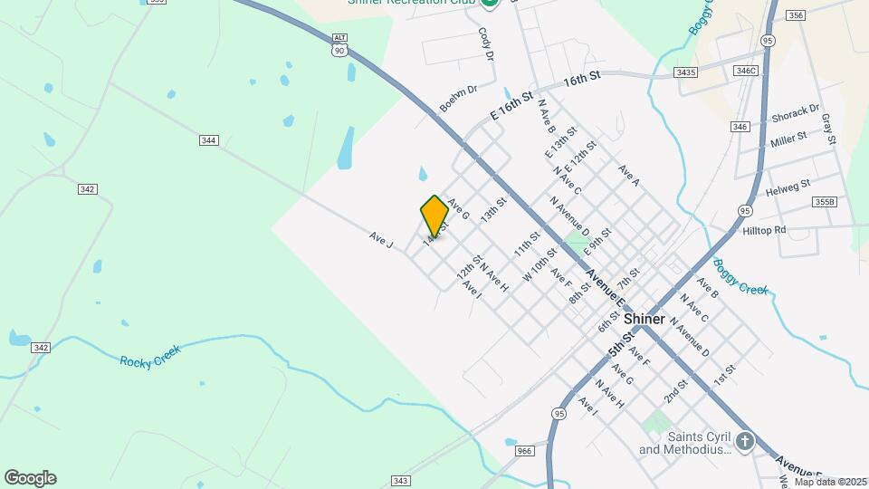 1321 Ave I Map and Location Details