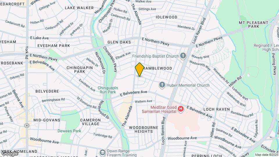 1203 Ramblewood Rd Mapa y Detalles de la Ubicación