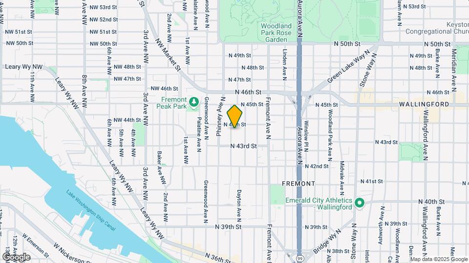 4326 Francis Ave N Map and Location Details