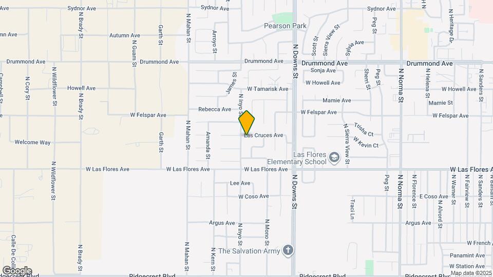 1029 Las Cruces Ave Map and Location Details