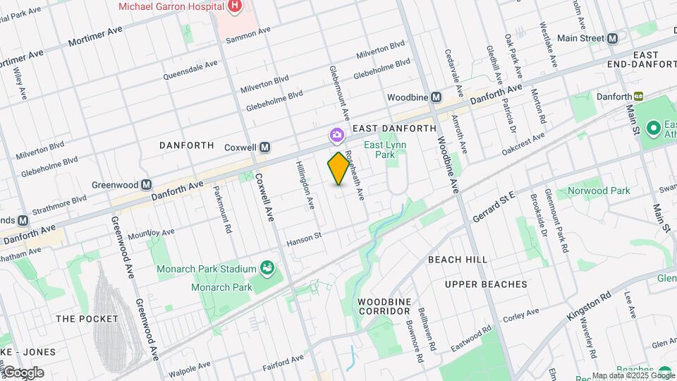 94 Bastedo Ave Map and Location Details