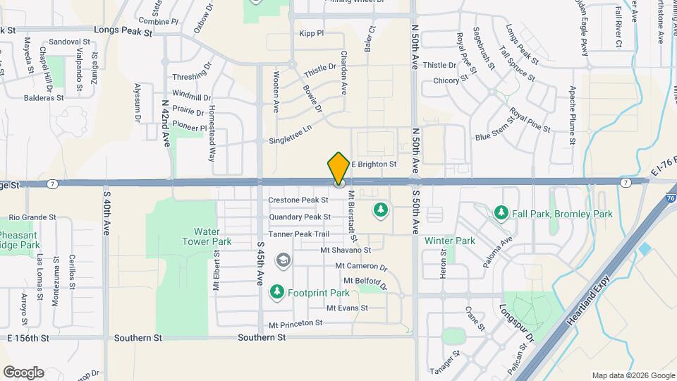 4775 Crestone Peak St Map and Location Details