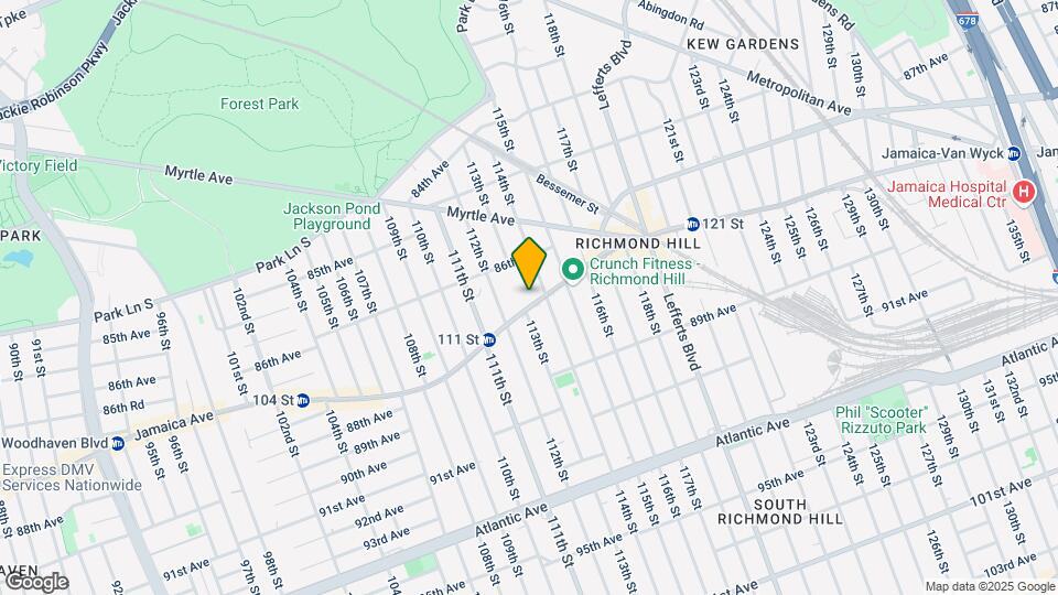 11309 Jamaica Ave Map and Location Details
