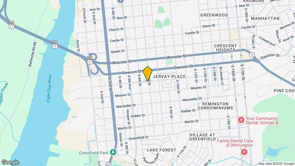 1002 S 7th St Map and Location Details