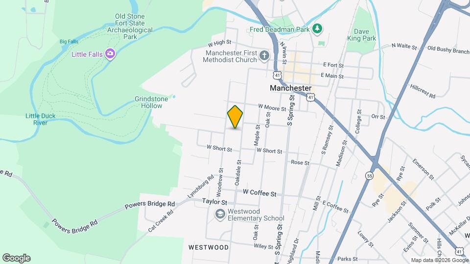 303 Willow St Map and Location Details