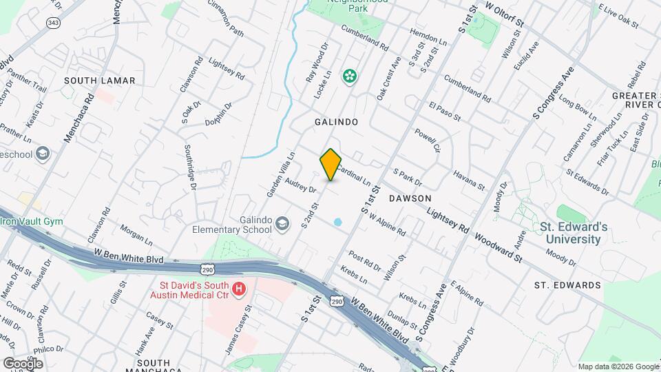 708 Gamez Cove Map and Location Details