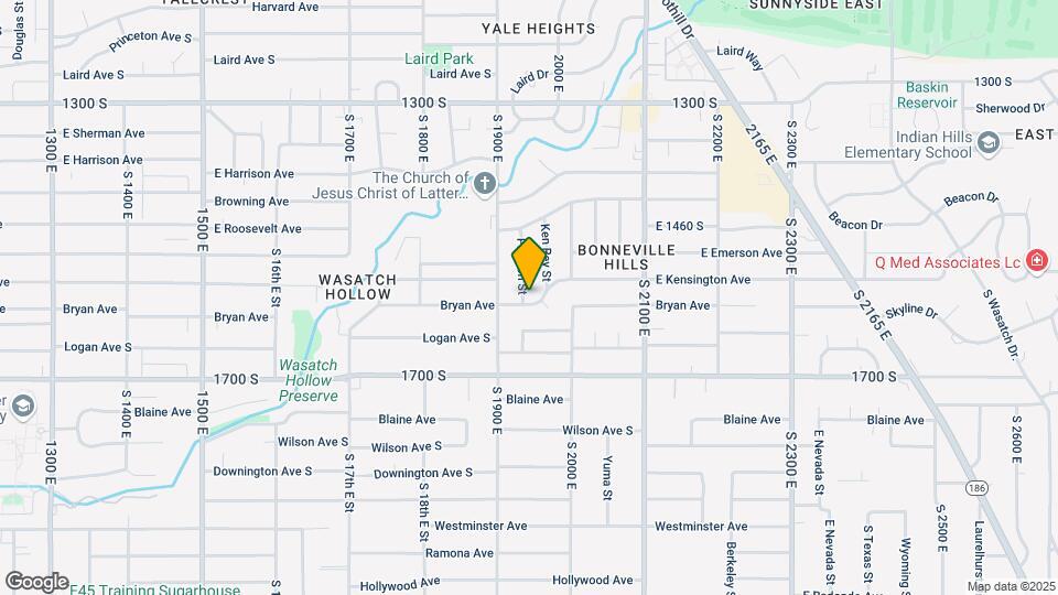 1933 Bryan Ave Map and Location Details
