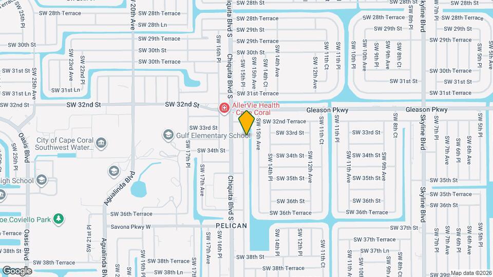 3305 SW 15th Pl Map and Location Details