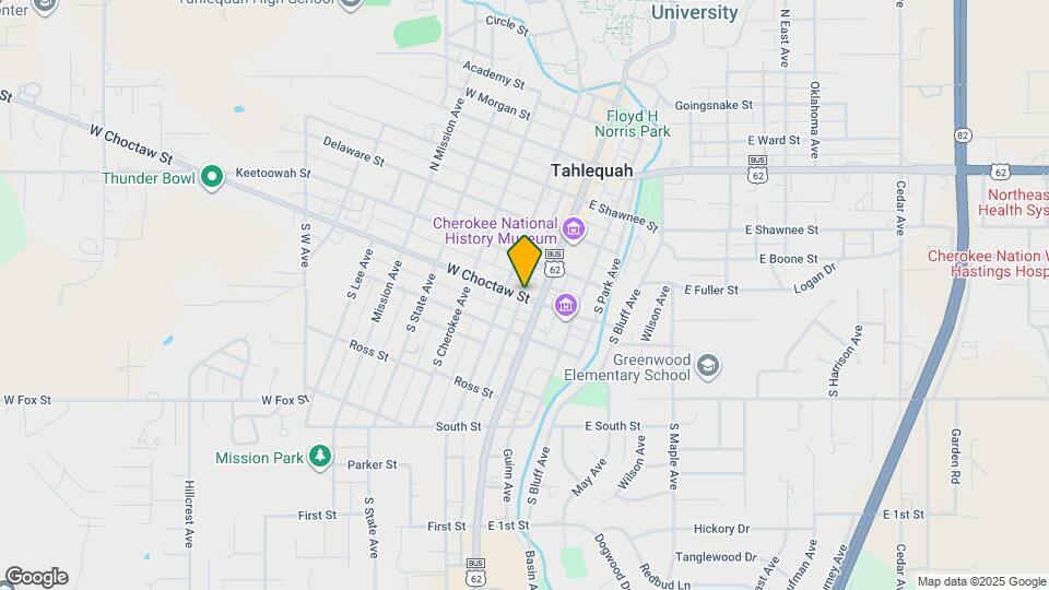 Tahlequah Senior Housing Map and Location Details