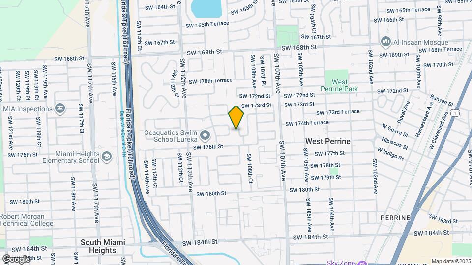 17420 SW 109th Ave Map and Location Details