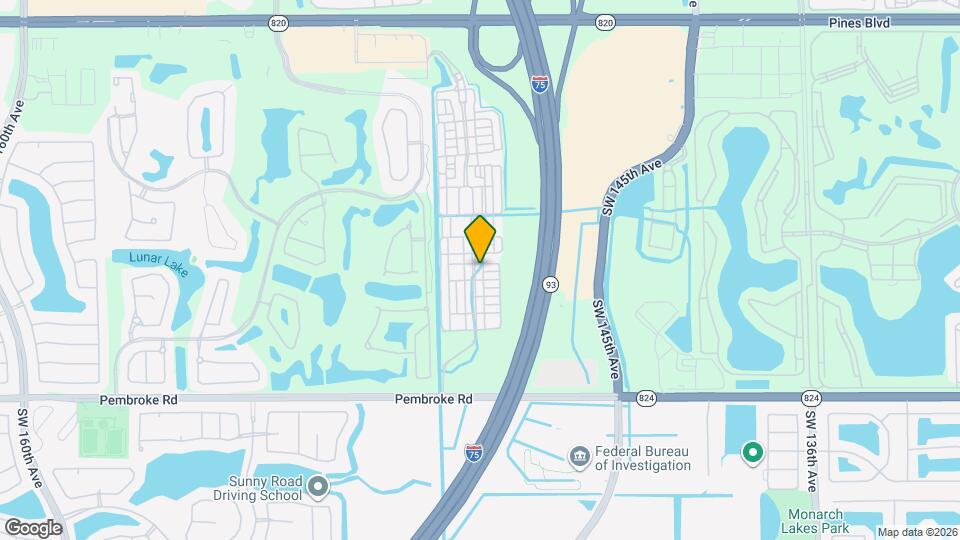 1213 SW 147th Ave Map and Location Details
