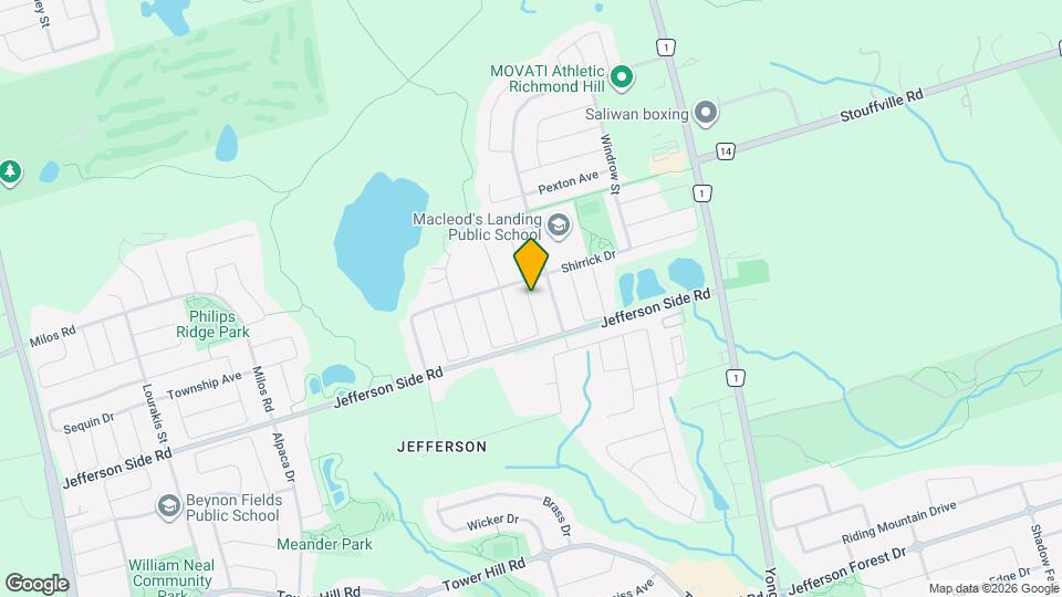 15 Braehead Dr Map and Location Details