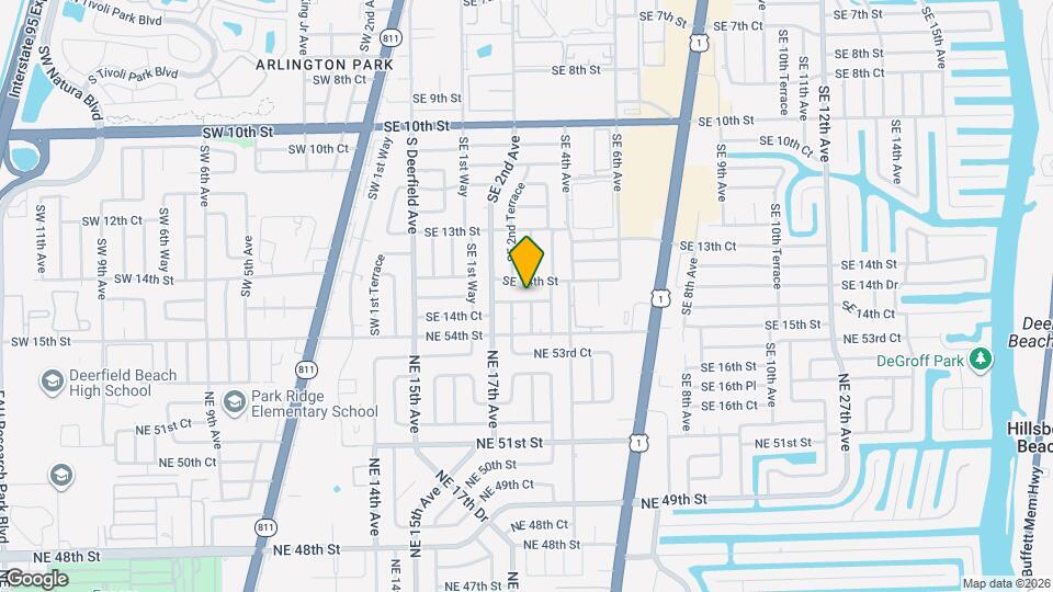 223 SE 14th Pl Map and Location Details