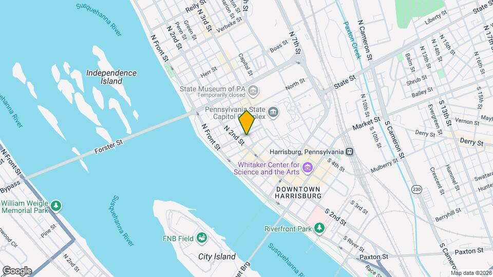 205 State St Mapa y Detalles de la Ubicación