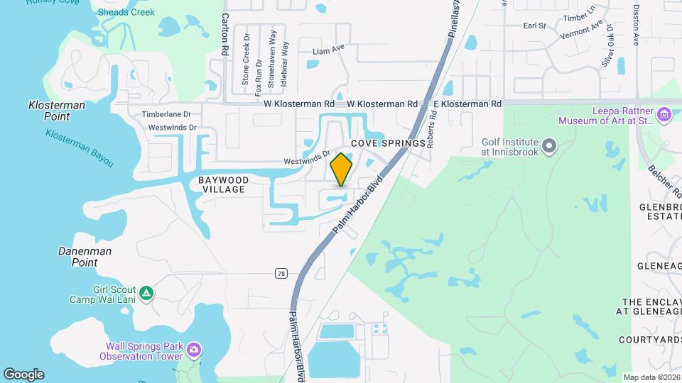 316 Harbor Ridge Dr Map and Location Details