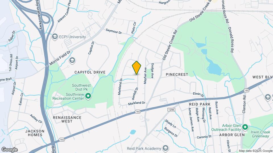 2801 Wedgefield Dr Map and Location Details