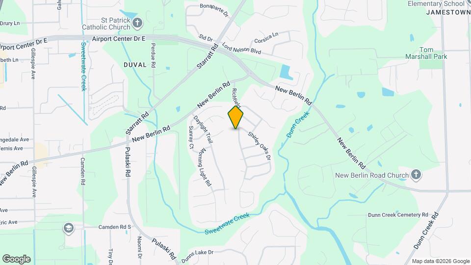 12630 Richfield Blvd Map and Location Details