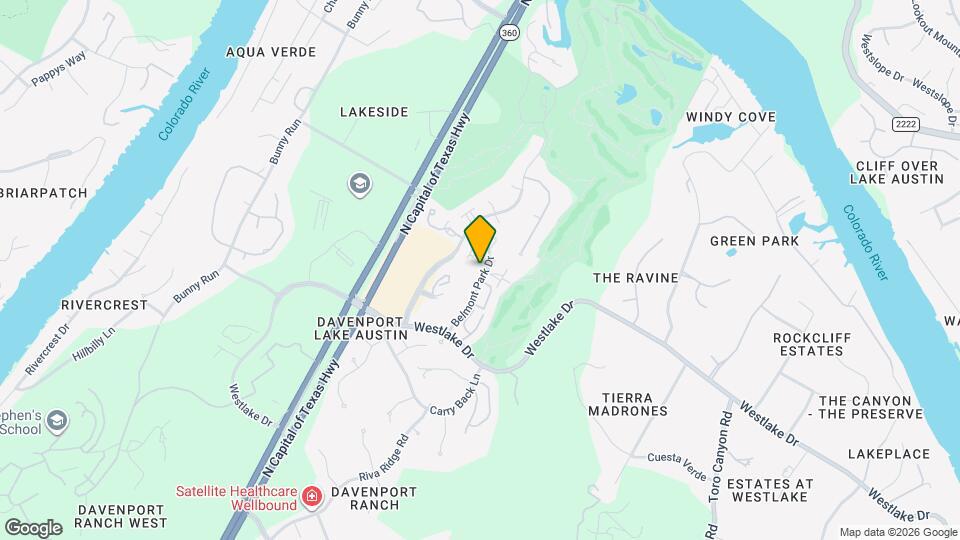 4000 Belmont Park Dr Map and Location Details