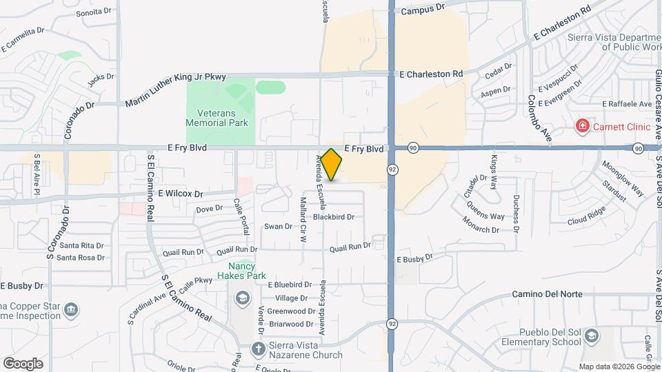 3633 Mallard Cir N Map and Location Details