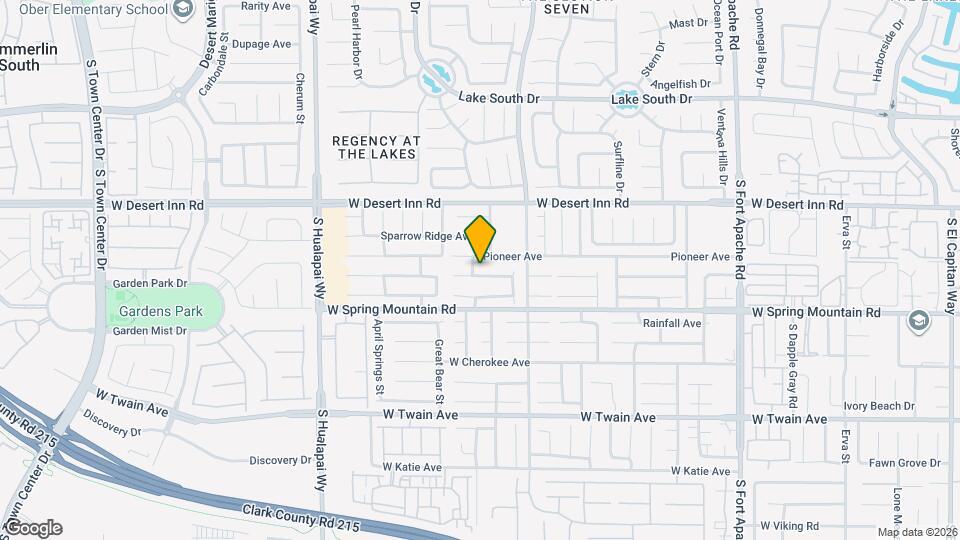 9896 Masked Duck Ave Map and Location Details