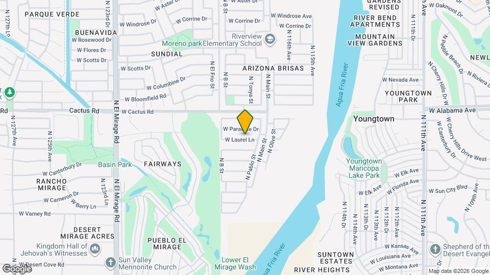 11802 W Laurel Ln Mapa y Detalles de la Ubicación