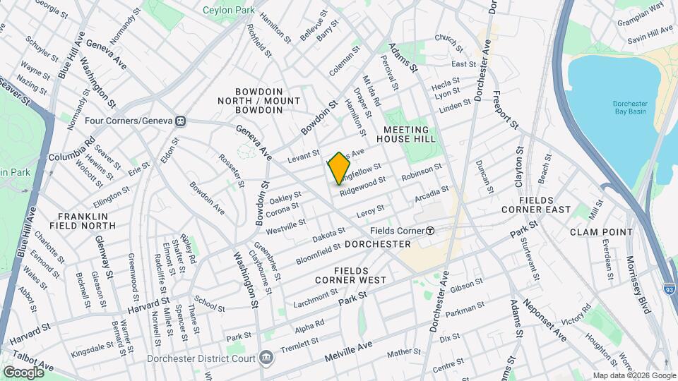8 Ridgewood St, Unit #1 Map and Location Details