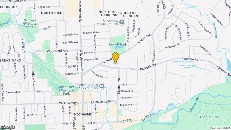 417 Parkdale Ave Map and Location Details