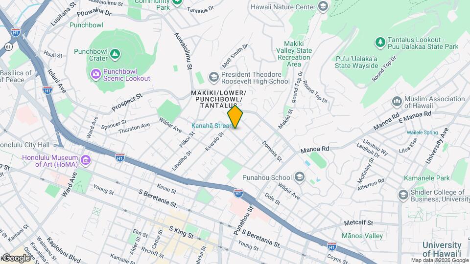 1324 Heulu St Map and Location Details