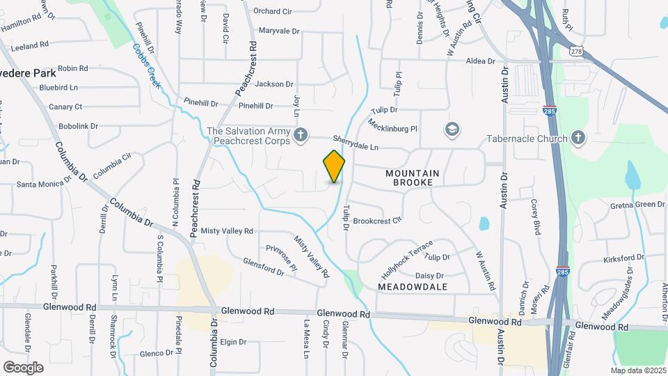 3543 Sweetgum Ln Map and Location Details