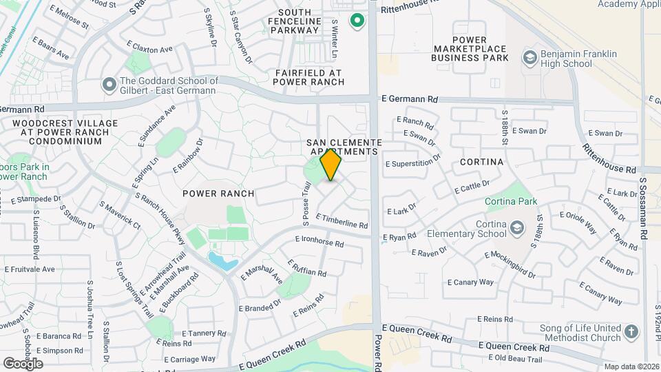 4258 S Fireside Trail Map and Location Details