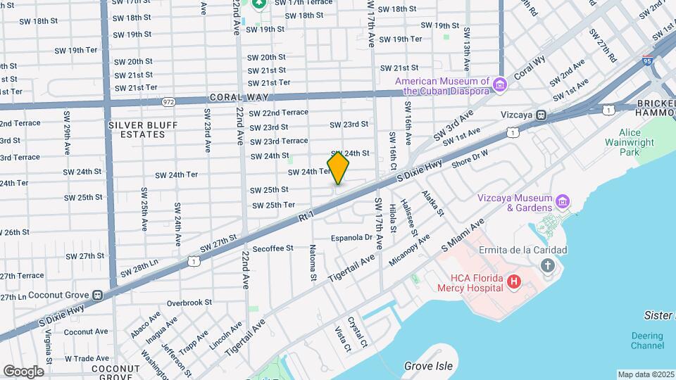 1800 SW 25th St Mapa y Detalles de la Ubicación