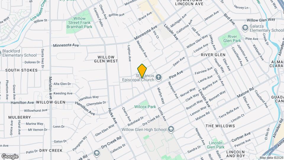1614 Everett Ave Map and Location Details