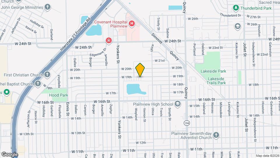 2215 W 19th Map and Location Details