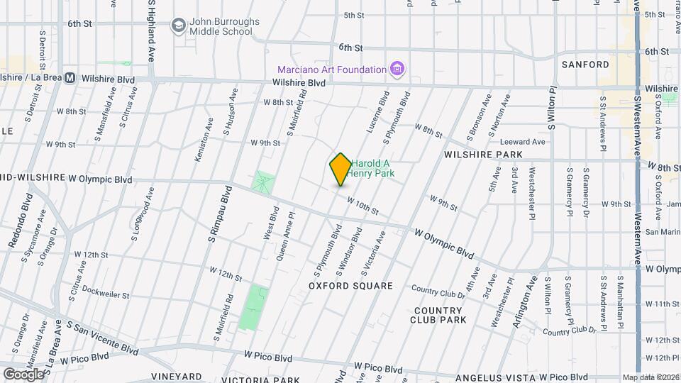 946 S Lucerne Blvd Map and Location Details