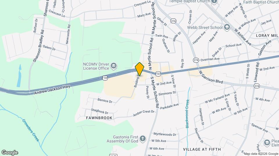 116 Bolding St Map and Location Details