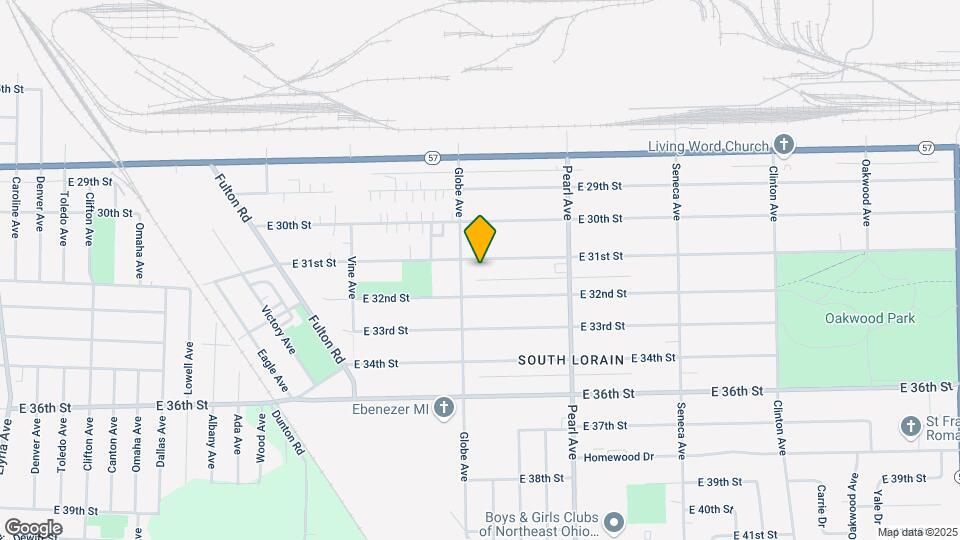 1712 E 31st St Map and Location Details