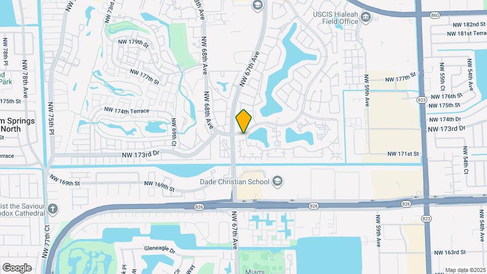 6557 NW 172nd Ln Map and Location Details