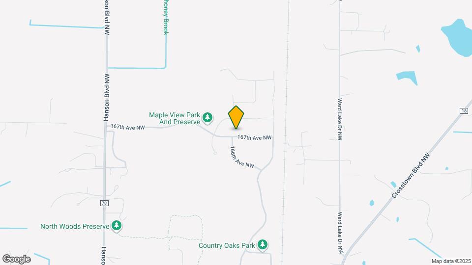 1149 167th Ave NW Map and Location Details