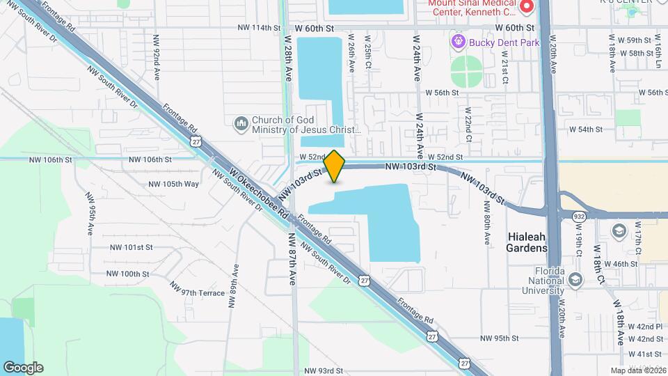 8412 NW 103rd St Map and Location Details