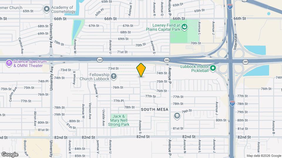 1816 75th St Map and Location Details