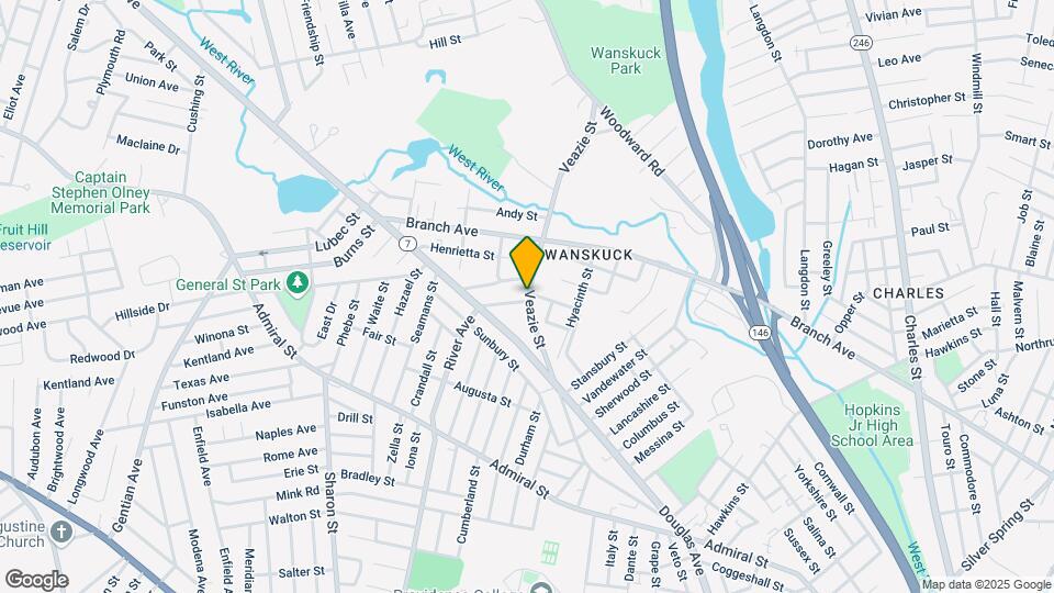 286 Veazie St Mapa y Detalles de la Ubicación