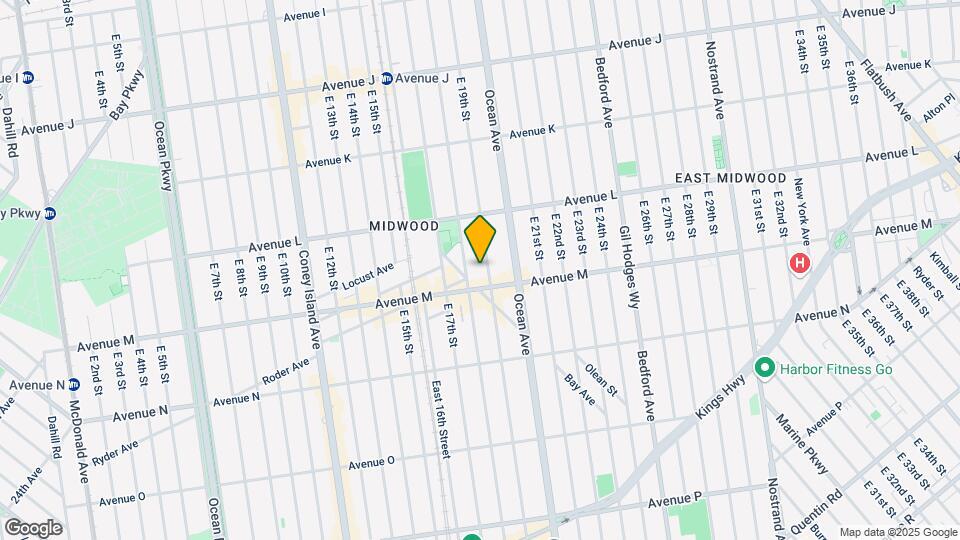 1288 E 19th St Mapa y Detalles de la Ubicación