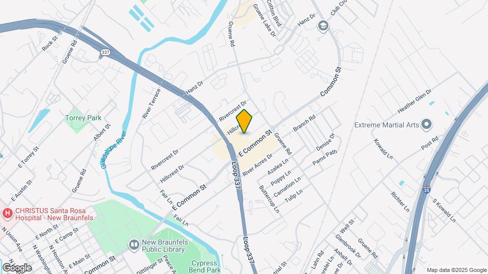 1301 Fieldcrest Map and Location Details