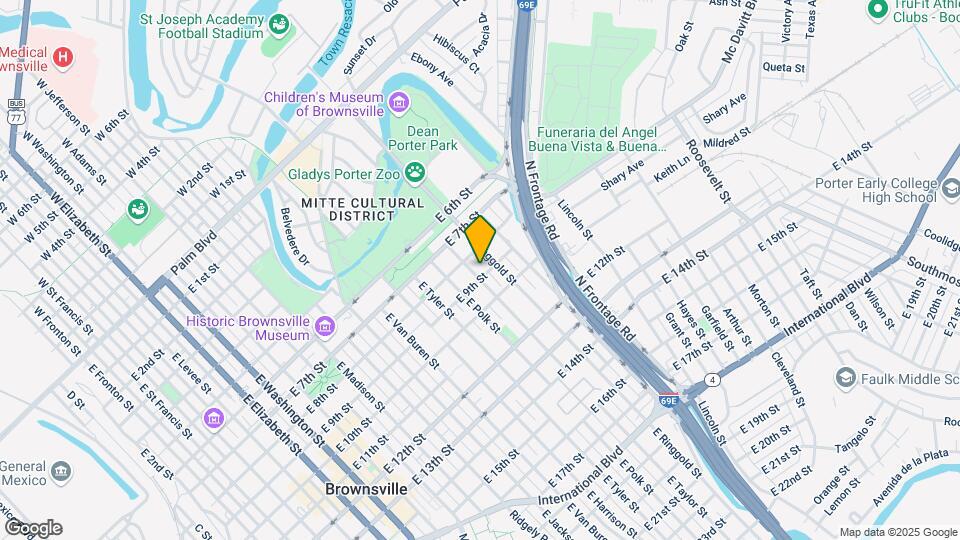 845 Taylor St Mapa y Detalles de la Ubicación