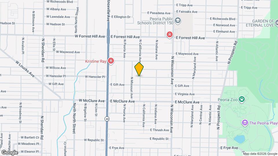 2639 N California Ave Mapa y Detalles de la Ubicación